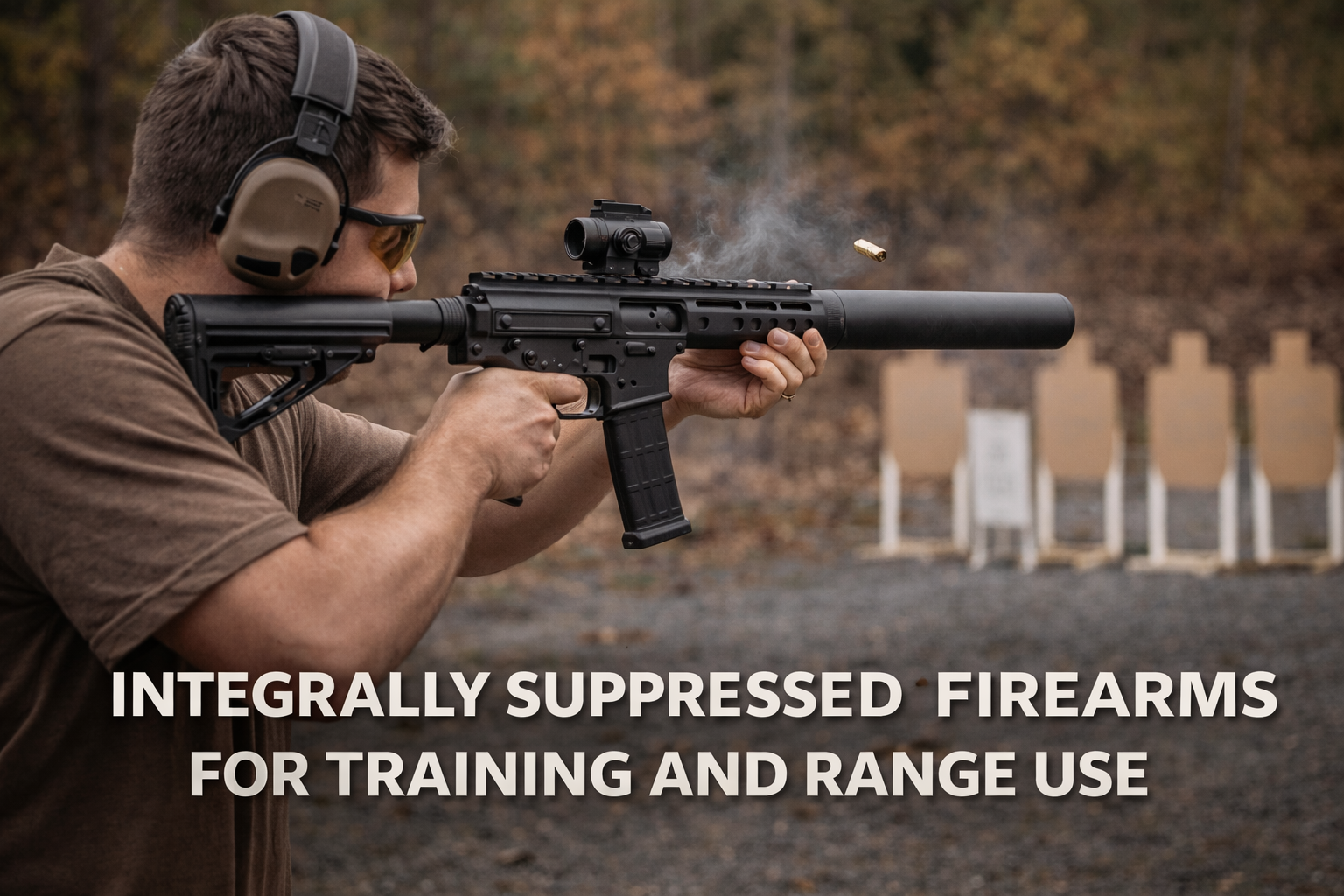 Integrally Suppressed Firearms for Training and Range Use